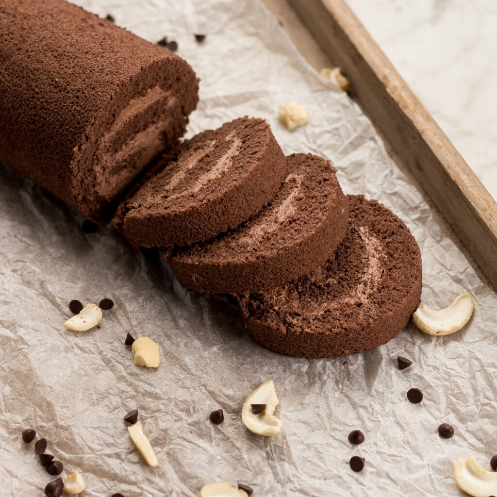 Chocolate Swiss Roll (Frozen) - Fab Canada