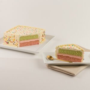 Ribbon Cake (Frozen)